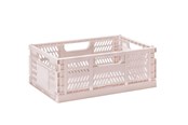 Pokój dzieciecy - 3 Sprouts - Modern Folding Crate Large Pink - ICLGPN