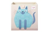 Pokój dziecięcy - 3 Sprouts Storage Box - Blue Cat - IBXCAT