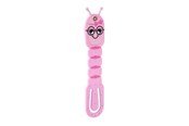 Lampa dziecięca - Mondikaarten Flexilight Reading Lamp Bookworm Pink - 5060213019140