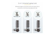 Akcesoria komputerowe - StarTech.com 25-Pack Laptop Lock Compatible w/Noble Wedge/Nano/K-Slot - security cable lock - UNIVCS25-LAPTOP-LOCK