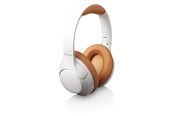 Sluchawki, zestaw sluchawkowy - Lenco HPB-830GY - Wireless Bluetooth Headphones with Active Noise Cancelling and built-in microphones - Grey/White - HPB-830GY