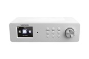 Radio DAB i budzik - Lenco KCR-14 - Kitchen internet radio with FM - White - FM - Biały - KCR-2014
