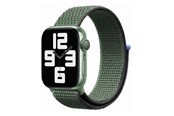 Smartwatch - akcesoria - Lippa Apple Watch Nylon Strap 42/44/45/49 - Dark Green - LPAW099