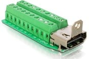 Kable - rózne - DeLOCK Adapter HDMI female > Terminal Block 20pin - 65168
