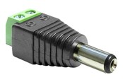 Kabel zasilajacy (wewnetrzny) - DeLOCK - Power Adapter - 2 pin Terminal Block to DC jack 5.5 x 2.5 mm - 65487