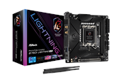 Płyta główna - ASRock B760I PG LIGHTNING WIFI Płyta główna - Intel B760 - Intel LGA1700 - DDR5 RAM - Mini-ITX - 90-MXBNN0-A0UAYZ