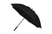 Wolny czas i Podróze - Falcone Umbrella with Hand opening - Windproof - O 130 cm - Black - GP-77-8120