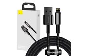 Kabel USB - Baseus Tungsten Gold Cable USB to Lightning 2.4A 2m - CALWJ-A01