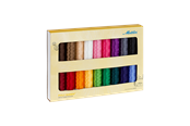 Maszyna do szycia - Amann/Mettler Embroidery thread set in basic colors of 18 rl. - 5090-0000
