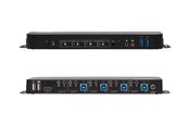 Przelacznik KVM - Eaton series 4-Port DisplayPort KVM with Dual Console Ports (DP and HDMI) 4K 60Hz 4:4:4 DP1.4 with IR Remote - B005-DPUA4