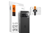 Telefon - Inne akcesoria - Spigen Glass tR EZ Fit Optik 2 Pack - crystal clear - Google Pixel 9 Pro - AGL08444