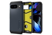 Telefon - Pokrowiec i etui - Spigen Tough Armor - metal slate - Google Pixel 9 Pro/Pixel 9 - ACS07693