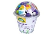 Artykuly Artystyczne & Rzemieslnicze - Jono Toys Lena Cupcake Wooden Beads Jewelry Making - 32001