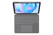 Klawiatura - Logitech Combo Touch for iPad Air 11" (M2) & iPad Air (5th gen) - Oxford Grey - Etui z klawiaturą - Angielski (US) - Szary - 920-012636