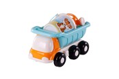 Zabawki na zewnatrz - Cavallino Toys Cavallino Beach Dump Truck with Bucket Set Blue 5 pcs. - 9141SF01