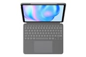 Klawiatura - Logitech Combo Touch for iPad Air 13" (M2) - Oxford Grey - Etui z klawiaturą - Angielski (UK) - Szary - 920-012617