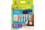Kreatywne gry - Crayola Mini Kids - Washable Markers 8 Pcs - 256255