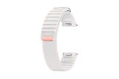 Smartwatch - akcesoria - Samsung Galaxy Watch7 Fabric Band (S/M) - Pink White - ET-SVL30SWEGEU