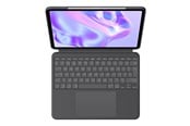 Klawiatura - Logitech Combo Touch for iPad Pro 13" (M4) - Graphite - Etui z klawiaturą - Angielski (UK) - Szary - 920-012669
