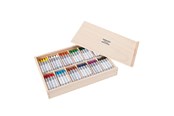 Kreatywne gry - Creall Wax Crayons in Storage Box 144pcs. - 08342