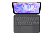 Klawiatura - Logitech Combo Touch for iPad Pro 11" (M4) & iPad Pro 11" Gen 1/2/3/4 - Graphite - Etui z klawiaturą - Angielski (UK) - Szary - 920-012777