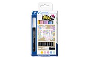 Konferencja i prezentacja - Staedtler Acrylic marker Lumocolor 6pc pastel - 349 C6-1