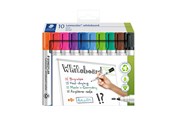 Konferencja i prezentacja - Staedtler Whiteboard mark. Lumocolor 10pcs wallet - 351 C10
