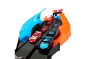Tory, kolejki i akcesoria - Disney Pixar - Cars Glow Racers Launch & Criss-Cross Glow Race Playset - HPD80