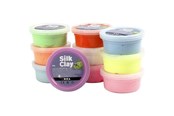 Kreatywne gry - Creative Company Silk Clay - Basic Colours (10 × 40 g) - 79146