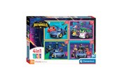 Puzzle - Clementoni Jigsaw Puzzle 4in1 Batwheels Podłoga - 21529