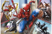 Puzzle - Clementoni Jigsaw Puzzle Super Color Maxi Spiderman 104pcs. Podłoga - 23734