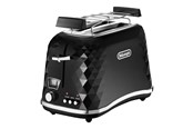 Toster - DeLonghi Toster De'Longhi Brillante CTJ 2103.BK - toaster - black - CTJ 2103.BK