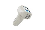Telefon - Adapter i Ładowarka - XtremeMac Quick Charger USB-A 18W + 2.4AMP - White - XGR-2CQC-03