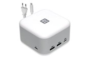 USB hub - XtremeMac XWH-XCP-03 laptop dock/port replicator USB hub - 6 - USB 3.0 - Biały - XWH-XCP-03