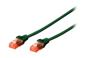 Kabel sieciowy - DIGITUS Professional patch cable - 5 m - green - Zielony - 5m - DK-1617-050/G