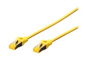 Kabel sieciowy - DIGITUS Professional patch cable - 25 cm - yellow - Żółty - 0.25m - DK-1644-A-0025/Y