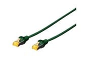 Kabel sieciowy - DIGITUS patch cable - 7 m - green - Zielony - 7m - DK-1644-A-070/G