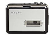 Glosniki przenosne i na imprezy - Nedis ACGRU100GY Portable USB Cassette to MP3 Converter - cassette player - ACGRU100GY