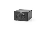 Elementy glosników - Nedis ASPL2512BK audio splitter - ASPL2512BK