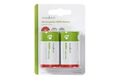 Bateria - Nedis BANM40HR202B battery - 2 x D - NiMH - BANM40HR202B