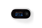 Zdrowie - Nedis Pulsoksymetr BTHOX10WT pulse oximeter - BTHOX10WT