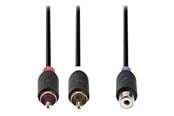 Kabel audio - Nedis audio cable - 20 cm - CABW24020AT02