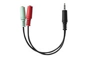 Kabel audio - Nedis audio splitter - 20 cm - CAGB22150BK02