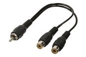 Kabel audio - Nedis subwoofer cable - 20 cm - CAGB24010BK02