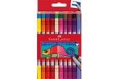 Przybory do pisania i rysowania - Faber-Castell Double fibre-tip pen set 20x - 151119