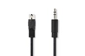 Kabel audio - Nedis CAGL20100BK20 audio cable - CAGL20100BK20