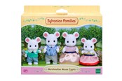 Lalka, mis i akcesoria - Sylvanian Families Marshmallow Mouse Family - 5308