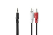 Kabel audio - Nedis CAGL22200BK150 audio cable - CAGL22200BK150