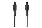 Kabel audio - Nedis CAGL25000BK100 audio cable - CAGL25000BK100
