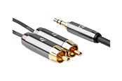 Kabel audio - Nedis audio cable - 2 m - CATB22200GY20